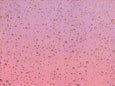 Water droplets on window