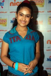 Avika Gor at the 'Let's Just Play' show launch held at Colors Office Andheri on 30.Sep.2010