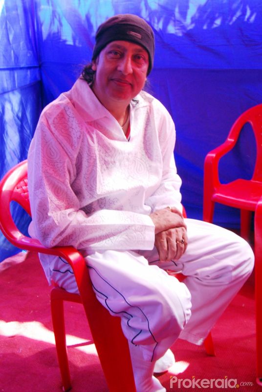 Bali Brahmbhatt at the Celebration of Saraswati Puja, Shana recording Studio Andheri, Mumbai on 20th jan. 2010