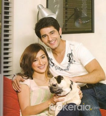 Hiten Tejwani and Gauri Pradhan