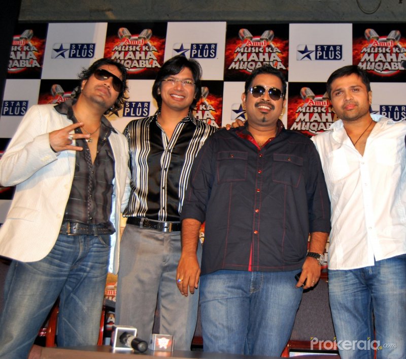 Mika Singh, Shaan, Shankar Mahadevan and Himesh Reshammiya