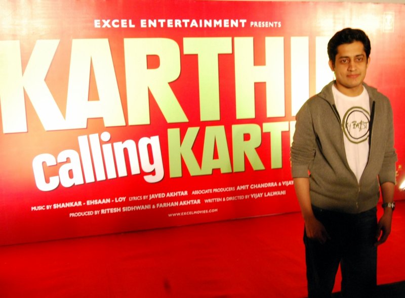 Vijay Lalwani at Karthik Calling Karthik film Music Launch held on 20th Jan 2010 at Cinemax Andheri
