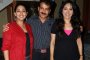 Alisha Syed, Producer-J.D.Majethia and Ketaki Dave at Press Conference of Serial "Behnein" on 8th Feb, 2010 at Goregaon