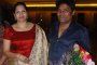 Johnny Lever with Wife at "Navin Prabhakar and Seema 10Th Anniversary", Hotel Westin Goregaon, Mumbai, 22nd March, 2010.