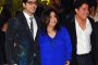 Zayed Khan, Farah Khan with Sajid Khan at Premiere of film "Dulha Mil Gaya" held on 07th Jan 2010 at Cinemax, Andheri