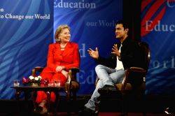 Aamir Khan Meets Hillary Clinton.