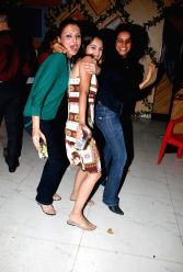 Deepshikha at Ajay Sinha's birthday bash at Future Studio, in Mumbai.