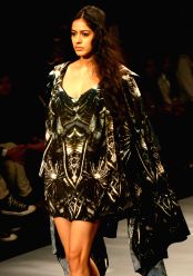 Designer Parshant Verma's creation at the Wills Lifestyle India Fashion week in New Delhi on Tuesday 28 Oct 2009.