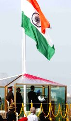 New Delhi,15 August 2010- Prime Minister, Dr. Manmohan Singh addressing the Nation on the occasion of 64th Independence Day from the ramparts of Red Fort, in Delhi on Sunday.
