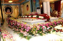 Sathya Sai Baba's mausoleum in Puttaparthi