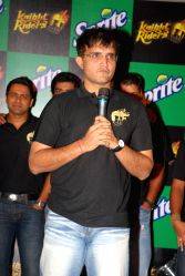 Saurav Ganguly and SRK at Kolkatta Riders Winners Meet.