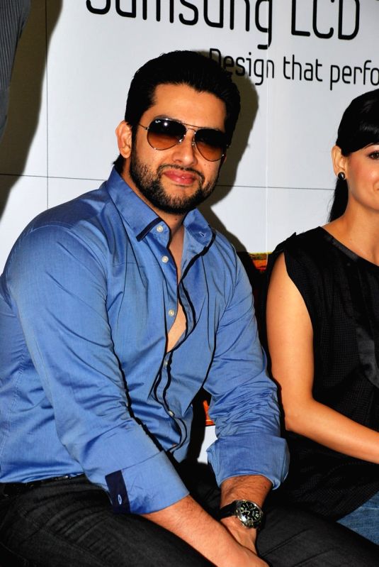 Aaftab Shivdasani at Big Adda Acid Factory press conference, Andheri East.