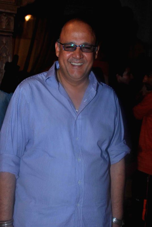 Actor Alok Nath at the sucess bash of TV serial "Maa Pitaah Ke Charno Mein Swarg" on Colors Chanel.
