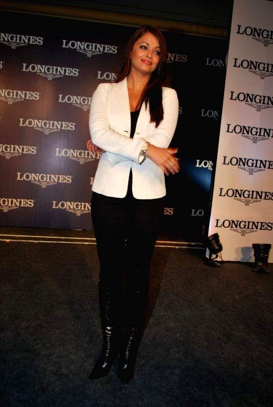 Aishwarya Rai at the Lobginess press meet at ITC Parel.