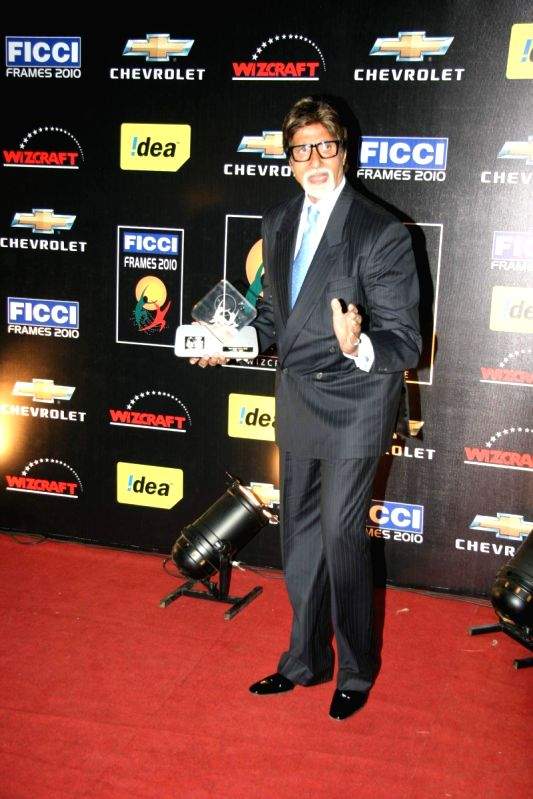Amitabh Bachchan at FICCI frames final day at Rennaisance, Powai.