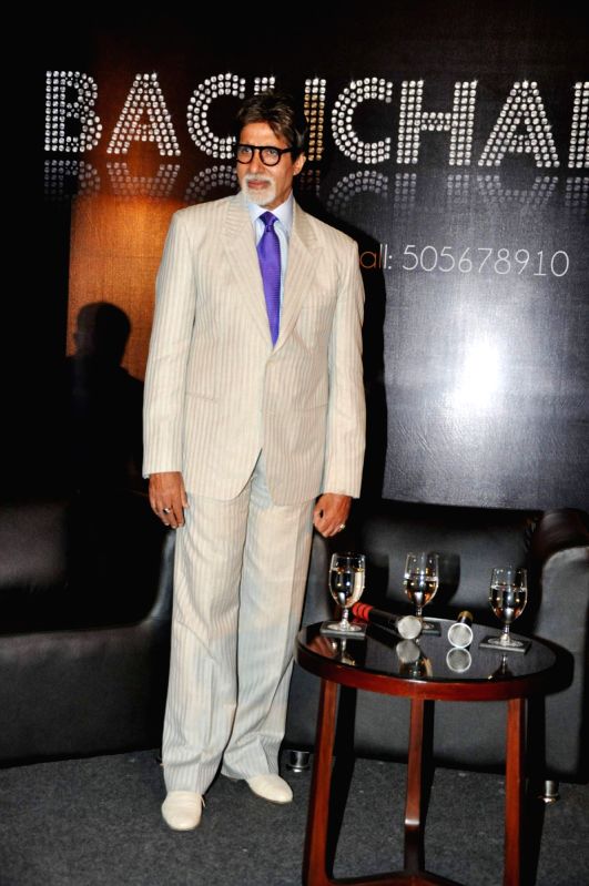 Amitabh Bachchan unveils Bachchan Bol at Trident in Mumbai on Tuesday Evening.