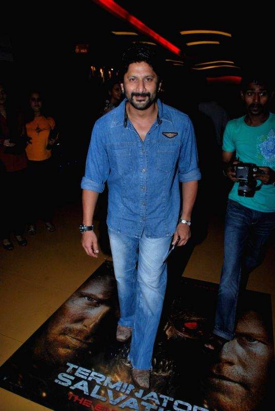 Arshad Warsi at the premiere of movie "Terminator Salvation" at Cinemax, in Mumbai.