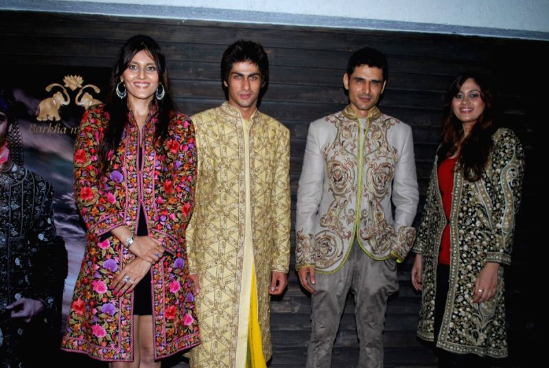 Barkha Aand Sonzal Showcase their Men’s Wear Sohum Spa.
