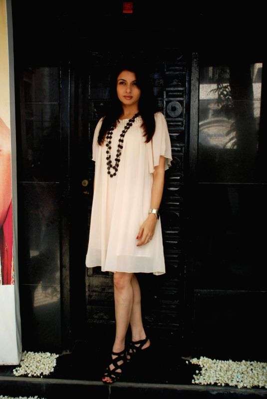 Bhagyashree at Designer Nisha Sagar's birthday bash.