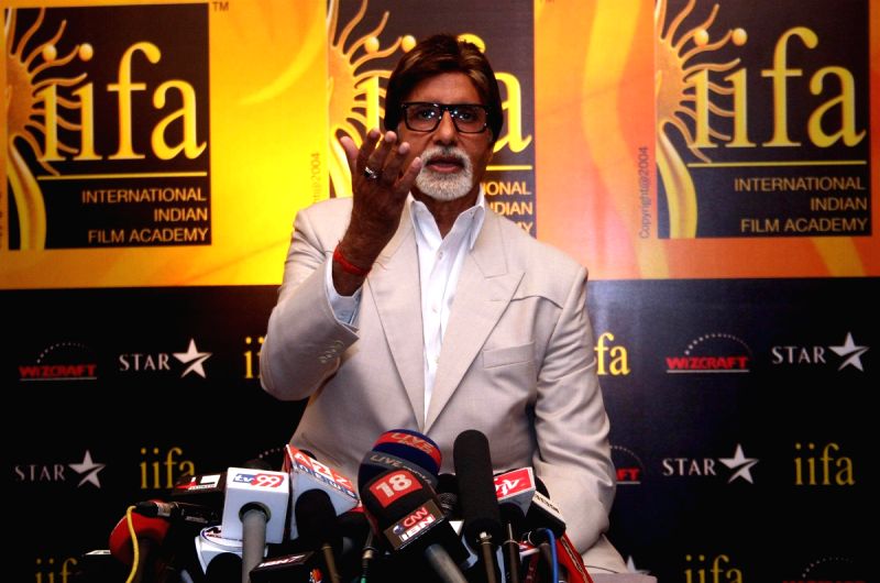 Bollywood actor Amitabh Bachchan inaugurates the IIFA Voting Weekend 2010 at JW Marriott in Juhu.