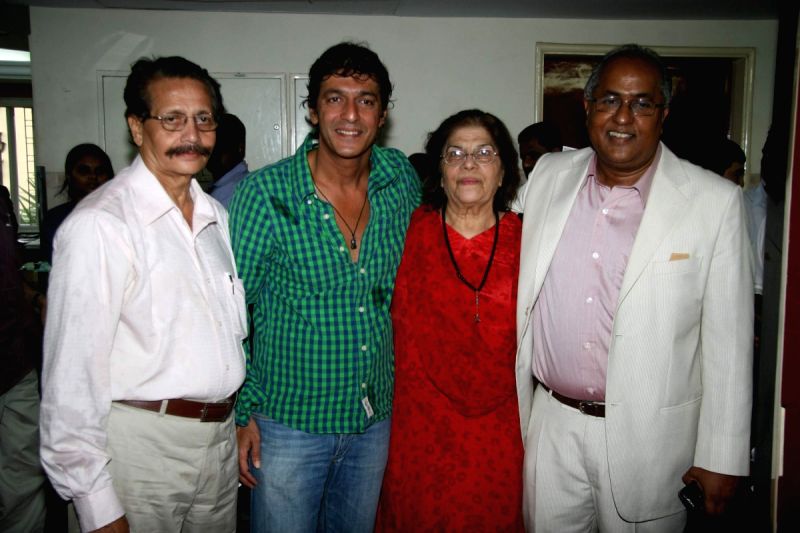 Chunkey Pandey at the inauguration of Hybrid Cath lab at Holy Family Hospital in Bandra.