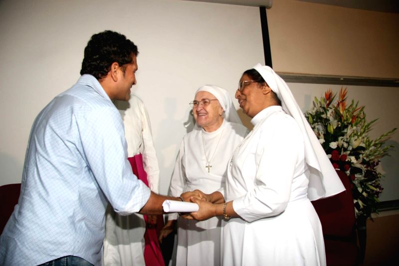 Cricketer Sachin Tendulkar on Sunday, inaugurated the first Hybrid Cath lab at Holy Family Hospital in Bandra.