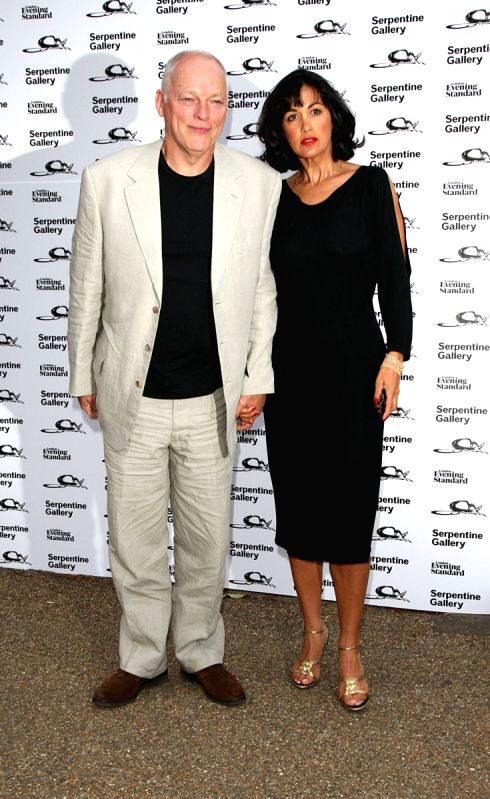 David Gilmour and Polly SamsonThe Serpentine Gallery summer party held at the Serpentine galleryLondon, England - 09.07.09Mandatory Credit: WENN/IANS