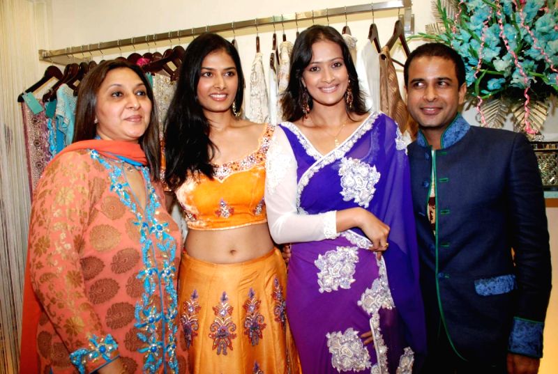 Designer Asif Merchant and Sajeeda Virji showcase bridal collection.