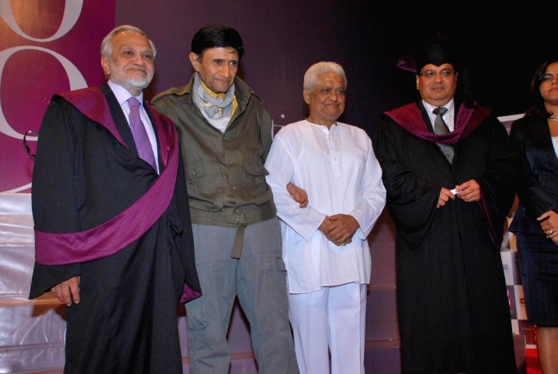 Dev Anand, Pyarelal and Subhash Ghai honoured by "Whistling Woods".