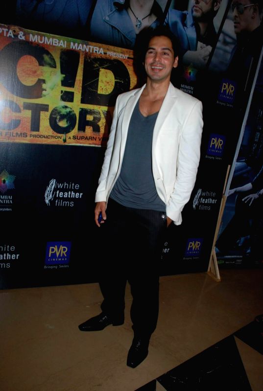 Dino Morea at the premiere of "Acid Factory Film" at PVR.