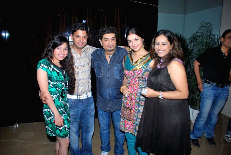Divya Khosla at Neeraj Shridhar's son Neevan's birthday bash at Lokhandwala, in Mumbai.
