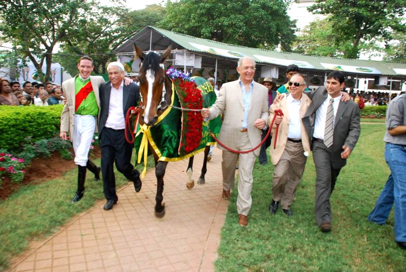 Guest at Mcdowell Derby at Mahalaxmib Race Course.