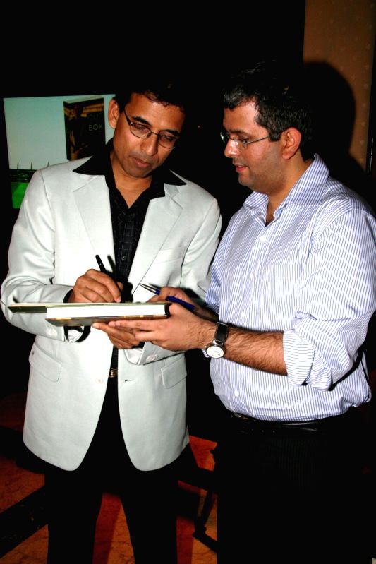 Harsha Bhogle's book launch at Taj Land's End, in Mumbai.
