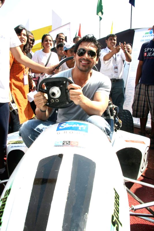 John Abraham Launches the Auto Car Show at Bandra Kurla Complex.