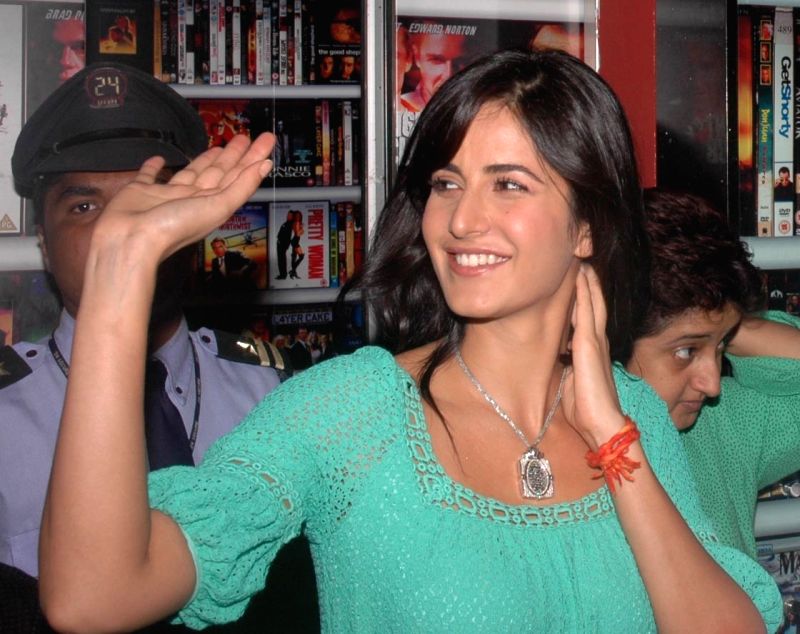 Katrina Kaif at Mumbai's Phoenix Mills to promote their film "New York".