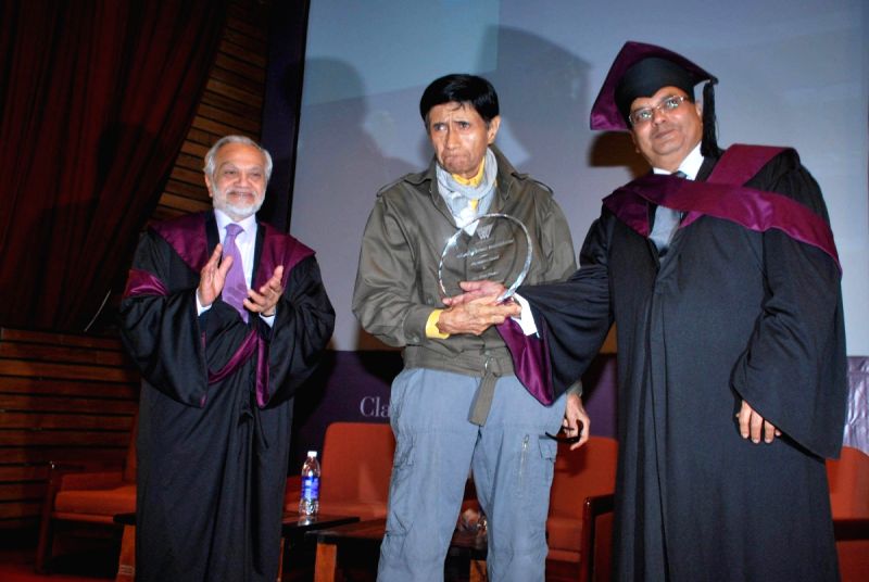 Lord Bhikhu Parekh, Dev Anand and Subhash Ghai honoured by "Whistling Woods".