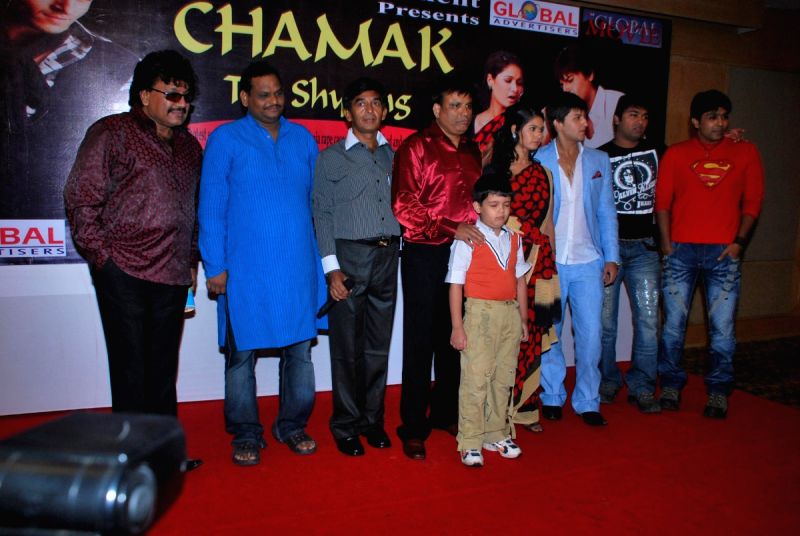 Mahurat of film "Chamak - The Shine" based on Shiney's rape case at Hotel Seas Princess in Mumbai.