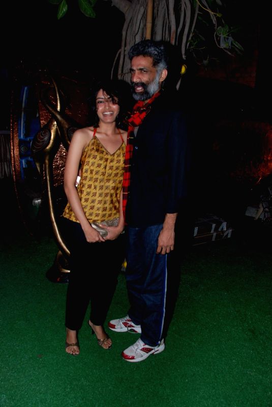 Makrand Deshpande at 100 Lounge opening.
