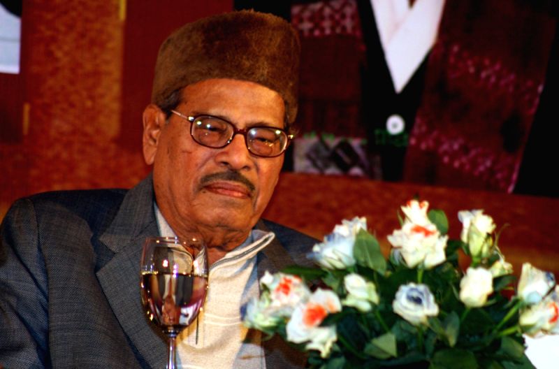 Manna Dey at the launch of Aapki Khidmat Mein, a collection of ghazals by Manna Dey in Kolkata on Monday 2nd Nov09.