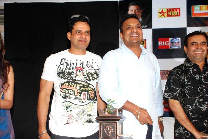 Manoj Bajpai with acid factory team, in Mumbai.