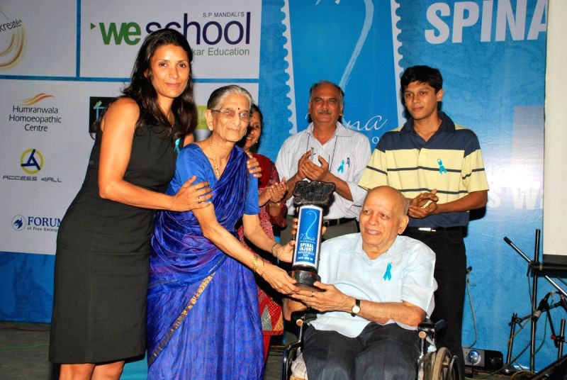 Mehr Jessia at Nina foundation's 1st Spinal Injury Awareness Day in India.