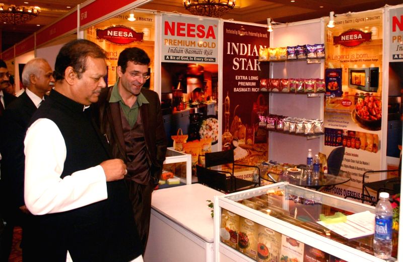 Minister of Food Processing Industries subodh Kant Sahai at ''2 nd Processed Food-Advantage India'10 'Positioning India as a Food Factory of the World', in New Delhi on Monday.