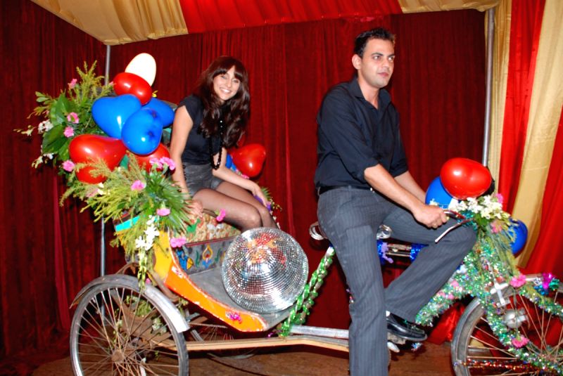 MTV VJ Cyrus Sahukar and VJ Anushka at 
