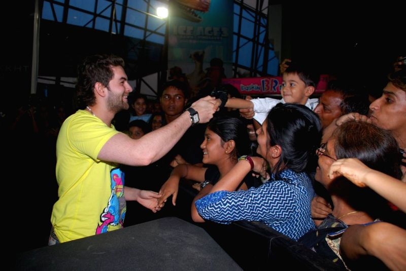 Neil Nitin Mukesh at a press meet of film 'New York' in , in Mumbai.