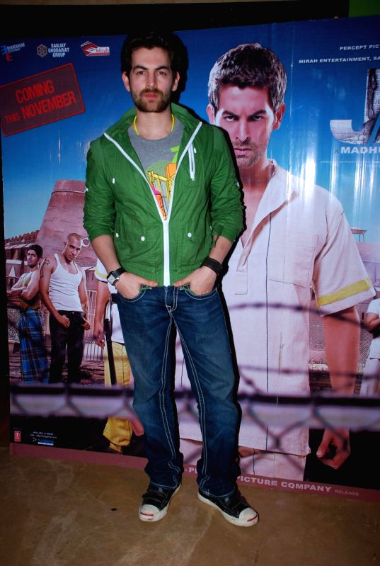 Neil Nitin Mukesh at "Jail" Special Screening.