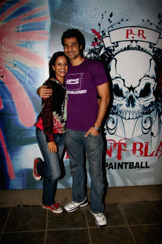 Nisha Harele's paint ball championships Point Blank at Dadar.