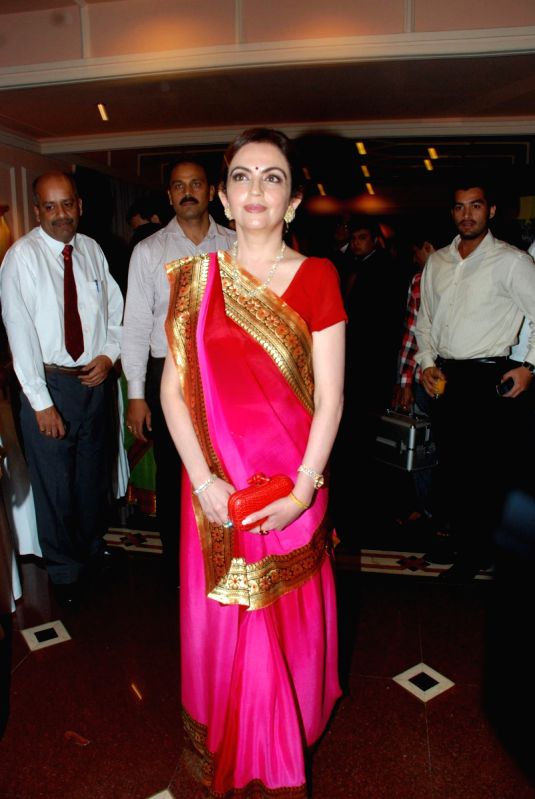 Nita Ambani at CNN IBN heroes event.