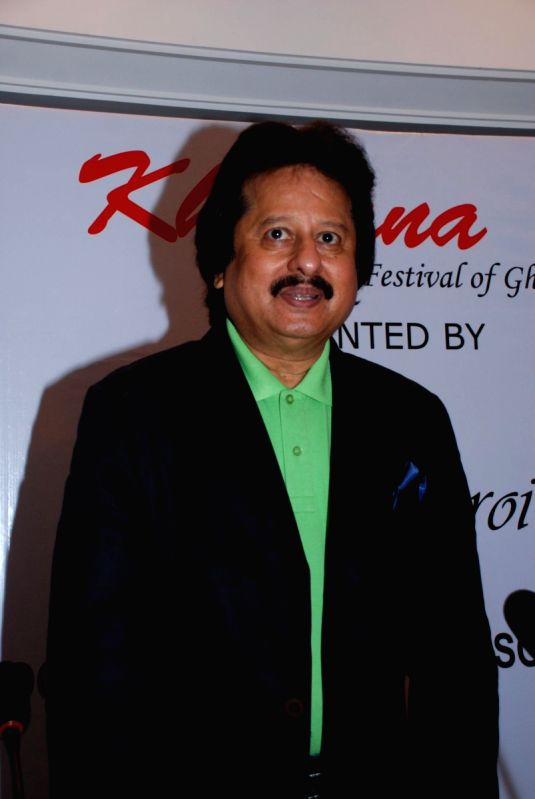 Pankaj Udhas at Khazana Press Conference.