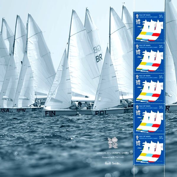 Paul Smith designed Stamps for London Olympics.