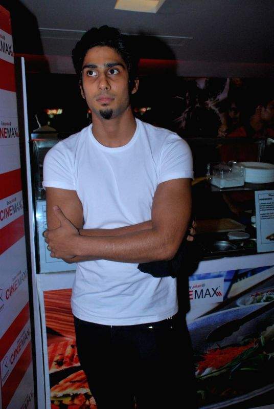 Prateik Babbar at the premiere of movie "Terminator Salvation" at Cinemax, in Mumbai.